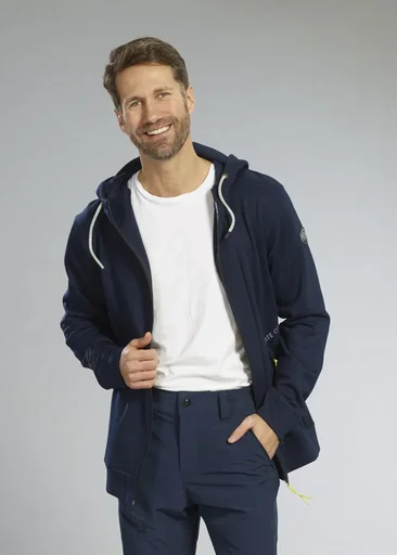 "Sweat jacket, color navy, size L image"