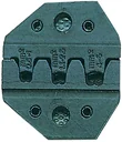 Cable lug insert for crimping pliers - for uninsulated cable lugs