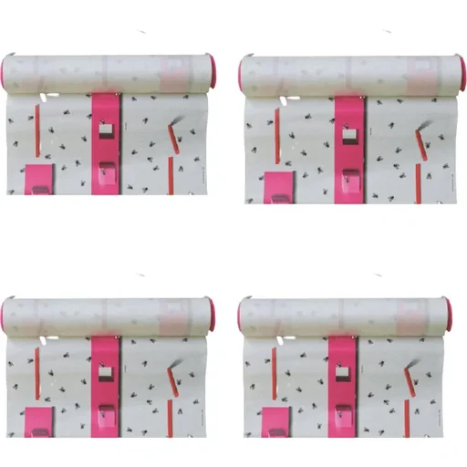 "Pest-Stop Flytraps - Adhesive strips against flies - wide - 4 pieces image"