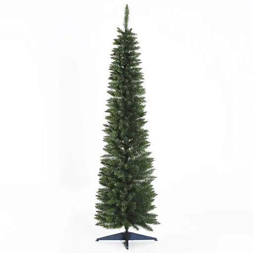 "Christmas tree with plastic stand green image"