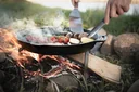 Flexible grill and spatula (short handle)