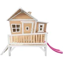 Emma Playhouse Brown/White - Purple Slide