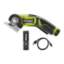 Cordless cutter 4V USB including 4V 2.0 Ah battery and USB-C charging cable
