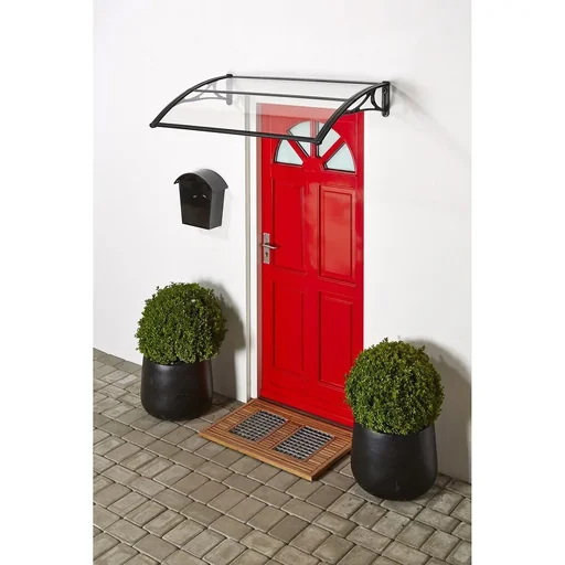 "Superroof door safety gate EMMA 1400 - Black - 140 cm wide image"