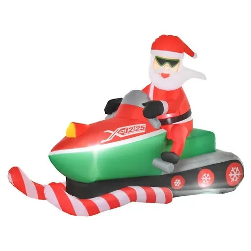 "Inflatable Santa Claus Snowman Christmas decoration LED figure inflatable Christmas decoration image"