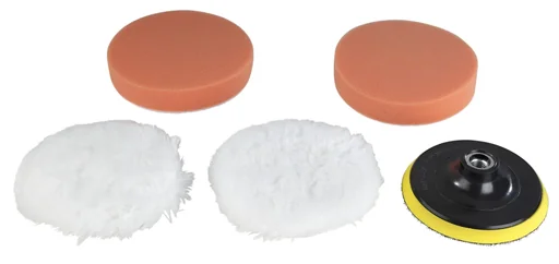 "Polishing set, 5-piece, 115 mm image"