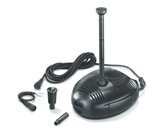 "Pond pump "Roma" with dry-run protection, riser pipes and sprinkler, 1500 l/h image"