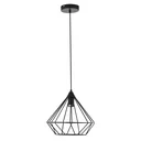 Pendant light retro hanging light hanging lamp, industrial vintage LED pendant lamp for office living room dining room, steel,