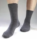 Thermal socks with heating effect, color gray/light gray, size 40 - 45