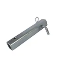 Square tube 50 mm with bent pin