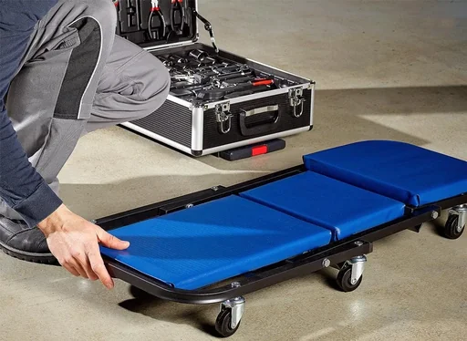 "Car safety trolley - convertible into a stool image"