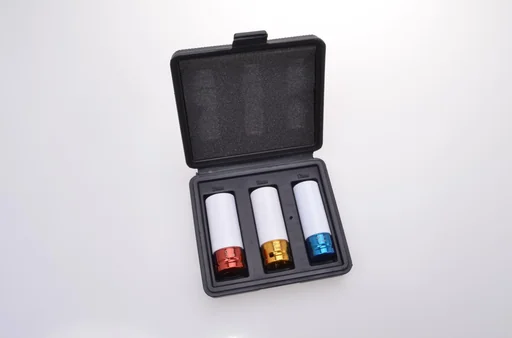 "Socket wrench inserts - 3 pieces and wheel marker set image"