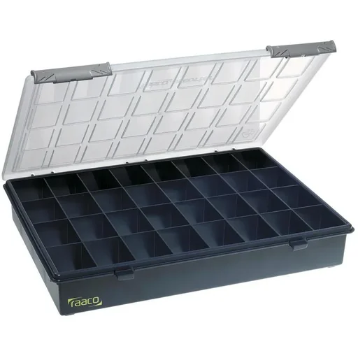 "Raaco Assortment box Assorter, 32 attached compartments image"