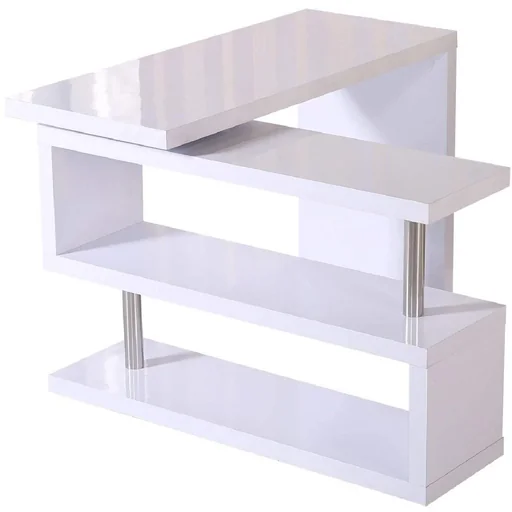 "Computer desk corner desk white image"