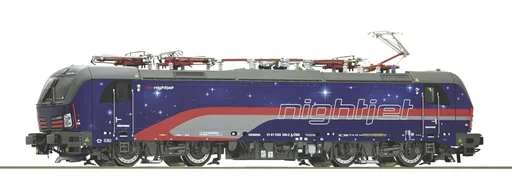 "Electric locomotive 1293 200-2 "Nightjet", OBB , image"
