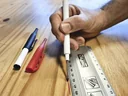 Drill hole marker set 4-piece