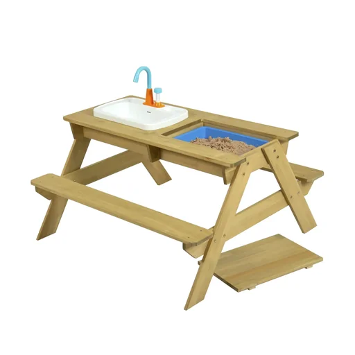 "Children's picnic table image"