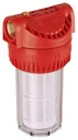 Pre-filter for garden pumps and domestic waterworks 17.8 cm (7 inches), water flow up to 7,000 l/h