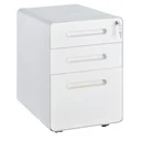 Filing cabinet with 3 drawers, white