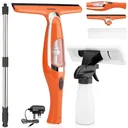 Window vacuum cleaner - cordless - for tiles and shower cubicles