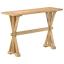 Wall table 118x35x76 cm solid mango wood