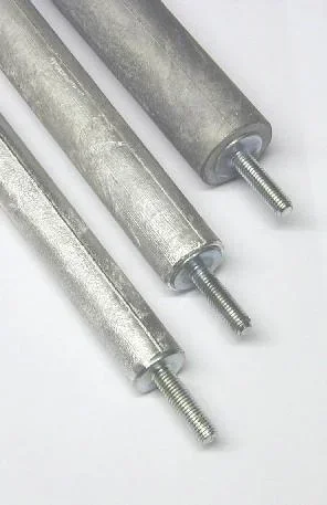 "Magnesium rod anode with threaded connection, 8 x 30 mm, Ø 26 mm, 500 mm image"