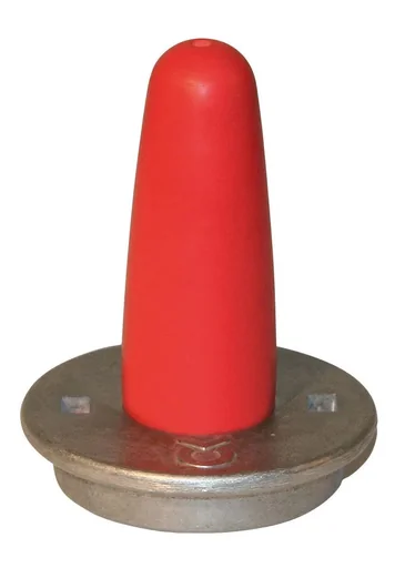 "Aluminum calf drinking valve for drinking buckets with super suction cup image"