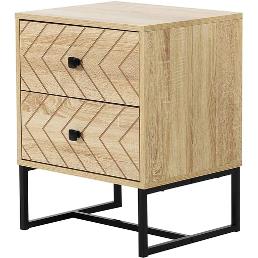 "Bedside table in retro design image"