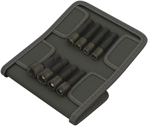 "Socket wrench inserts for hexagon screws, 8 pieces image"