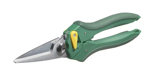 "One-handed garden shears, florist design image"