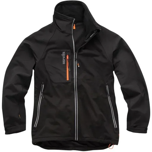 "Trade Flex Softshell Jacket Black M image"