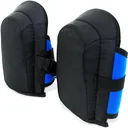 Chin guard in universal size with elastic fabric straps - according to DIN EN 14404
