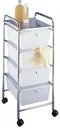 Household / bathroom trolley " Messina " white
