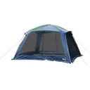 Camping tent dome tent for 5-8 people dark blue