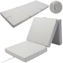 Mattress grey 190x70x10cm foldable