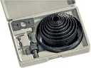 High-performance hole saw set 12-piece