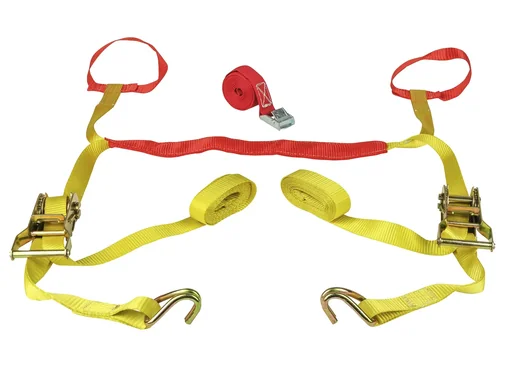 "Motorcycle lashing system, 6-piece image"