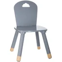 High Chair Grey - 50x32x32 cm