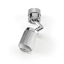 Aerator for water fittings, stainless steel with joint