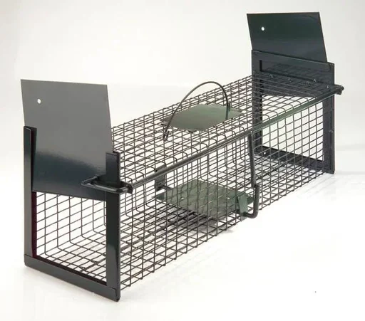 "Levende val "2" voor marters, ratten enz., twee ingangen - 103 x 27 x 27 cm image"