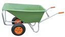 Large wheelbarrow "Green Garden II", 170 liters, 2 foamed Wflex wheels