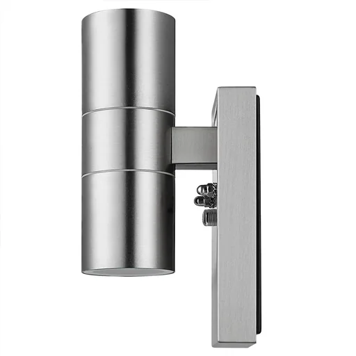 "Wall light lilac stainless steel day/night sensor image"