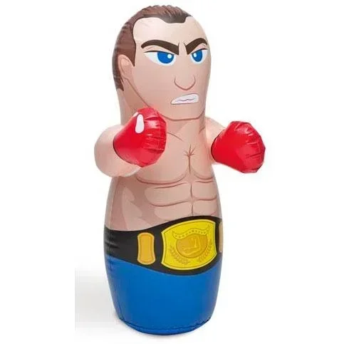 "inflatable doll-blue image"