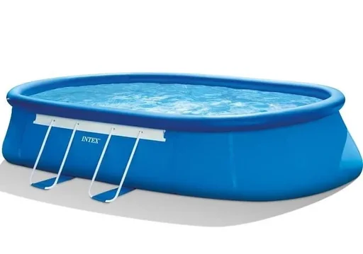 "Oval Frame Pool 610 x 366 x 122 image"
