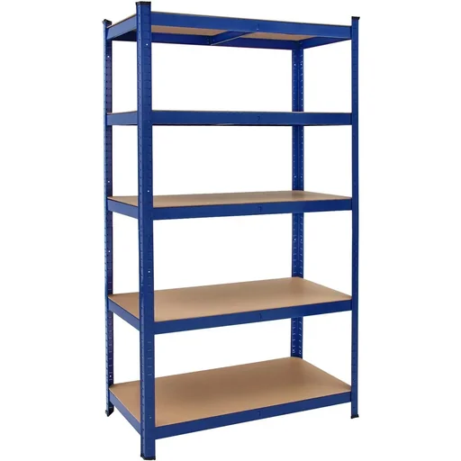 "Metal storage rack with image"