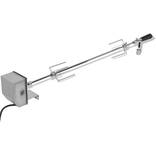 "BBQ Rotisserie with professional motor steel 1200 mm image"