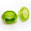 Salad rings, snail protection, green, 5 pieces