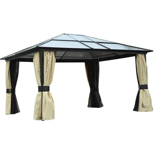 "Luxury pavilion with translucent roof image"