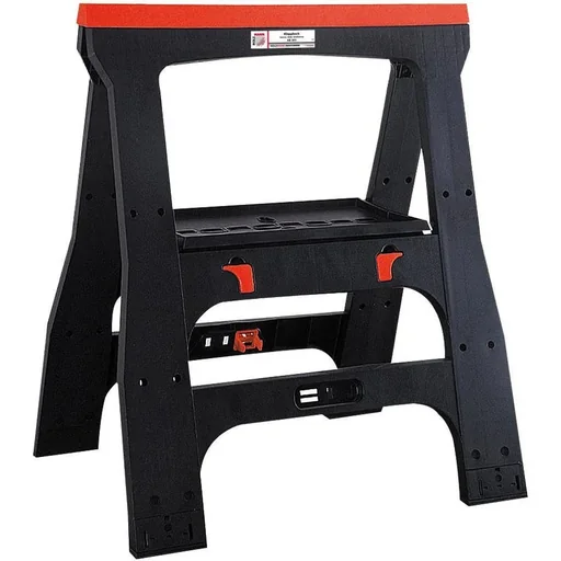 "Folding trestle, sturdy design, 350 kg, KB350 image"