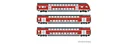 3-piece set: double-decker carriage, DB AG (DC)